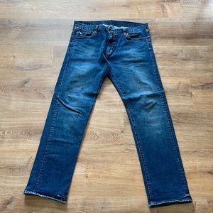 Ralph Lauren denim and supply Bedford straight jeans